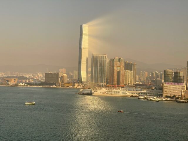 An aura shines over the people of Hong Kong