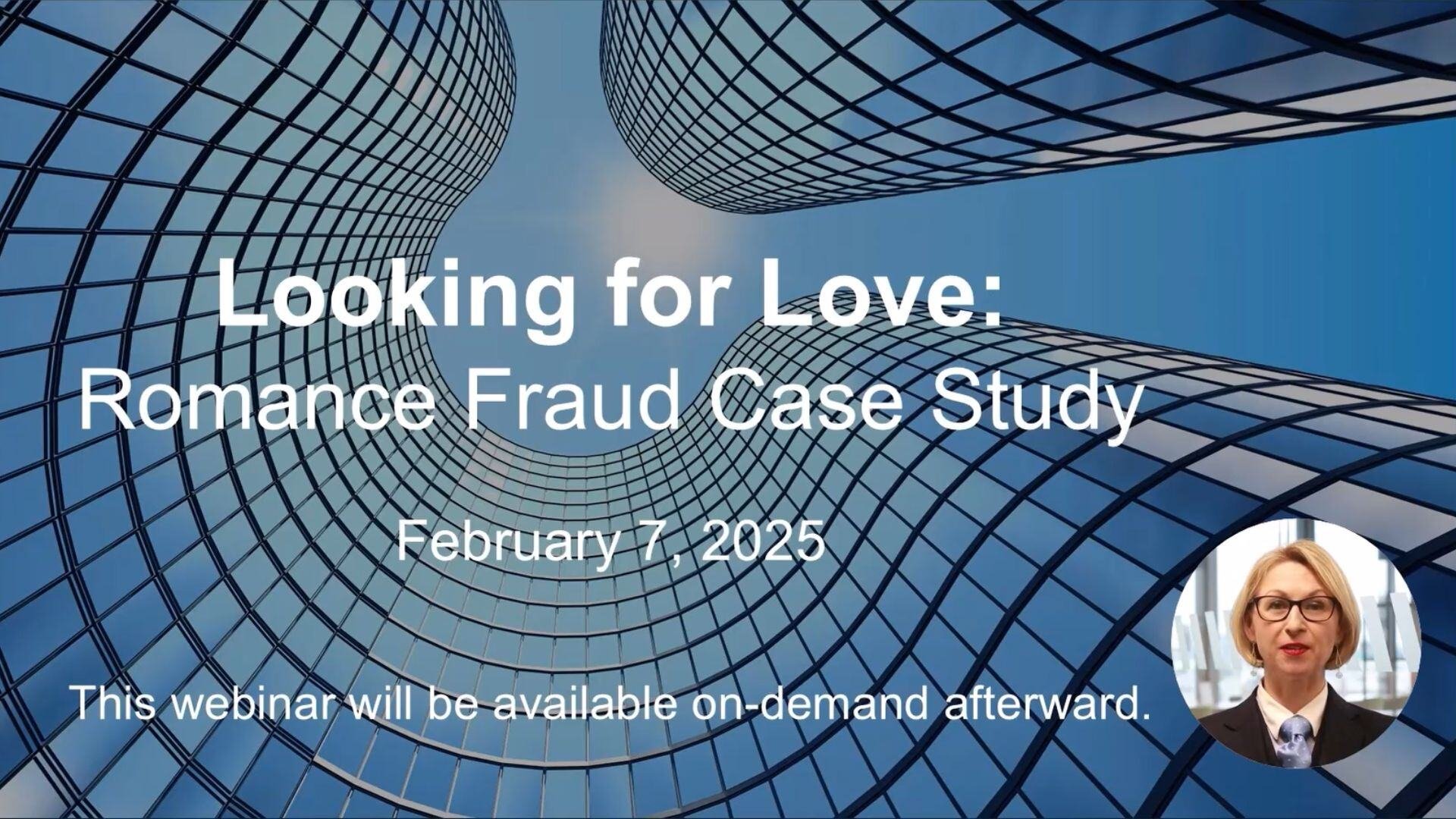 Romance fraud case study